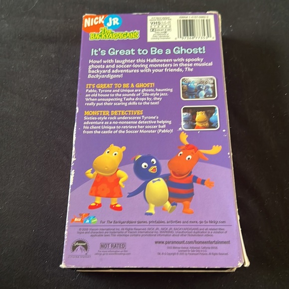 The Backyardigans It's Great To Be A Ghost! VHS - Picture 3 of 3